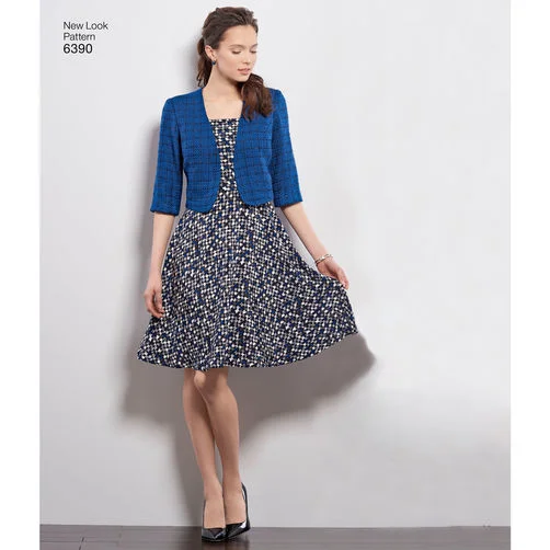 Winter Wardrobe Clearance New Look Dress and Bolero N6390