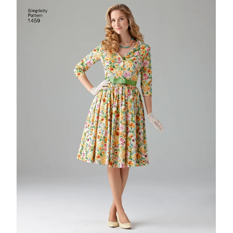 Cheap Women's Clothing Online Simplicity 1950's Vintage Dress S1459