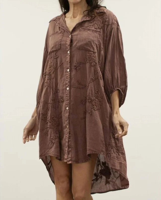 Women's Trendy Casual Clothes Etta Dress In Brown