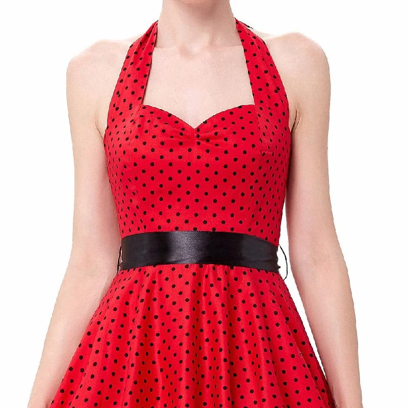 Red with Black Mini Dots