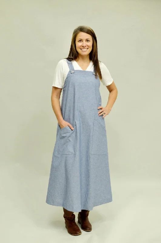 Graceful Fashion Folkwear Basics Pinafore Dress