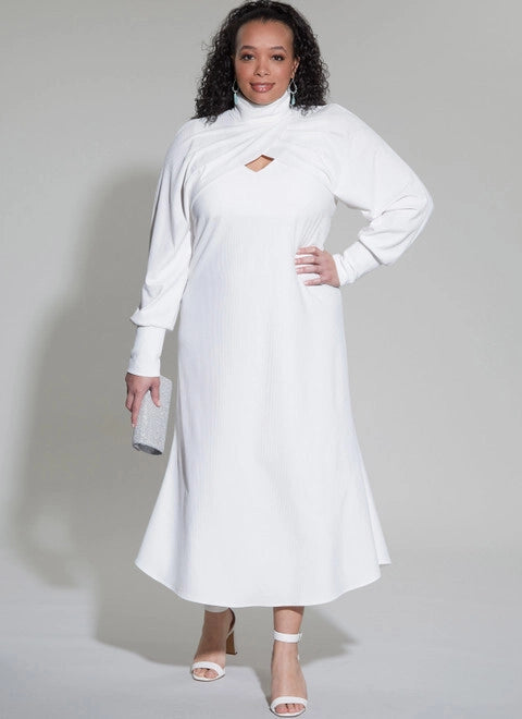 Casual Fashion for Women McCalls Dress and Shrug M8349