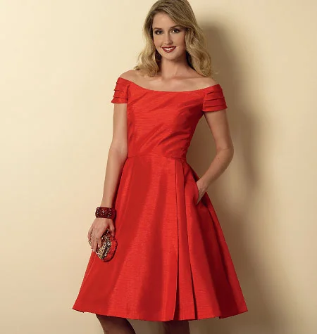 Online Boutiques Best Butterick Dress B6129