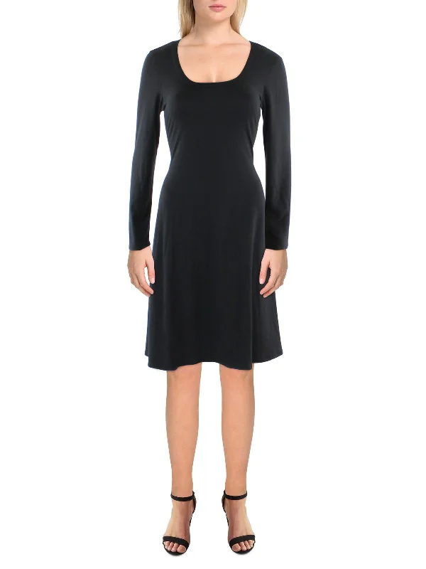 Flash Discount Womens Knit : Fit & Flare Dress