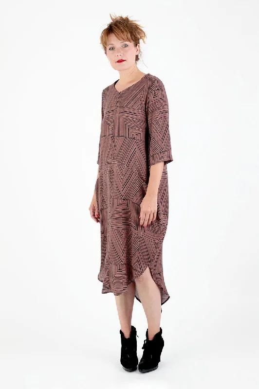 Women's Seasonal Garments Schnittchen Patterns Trine Cocoon Dress