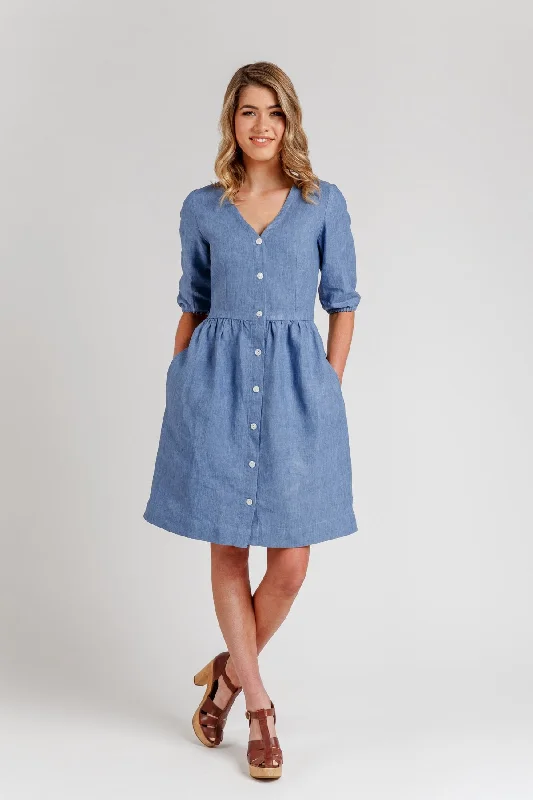 Evening Looks Megan Nielsen Darling Ranges Dress and Blouse