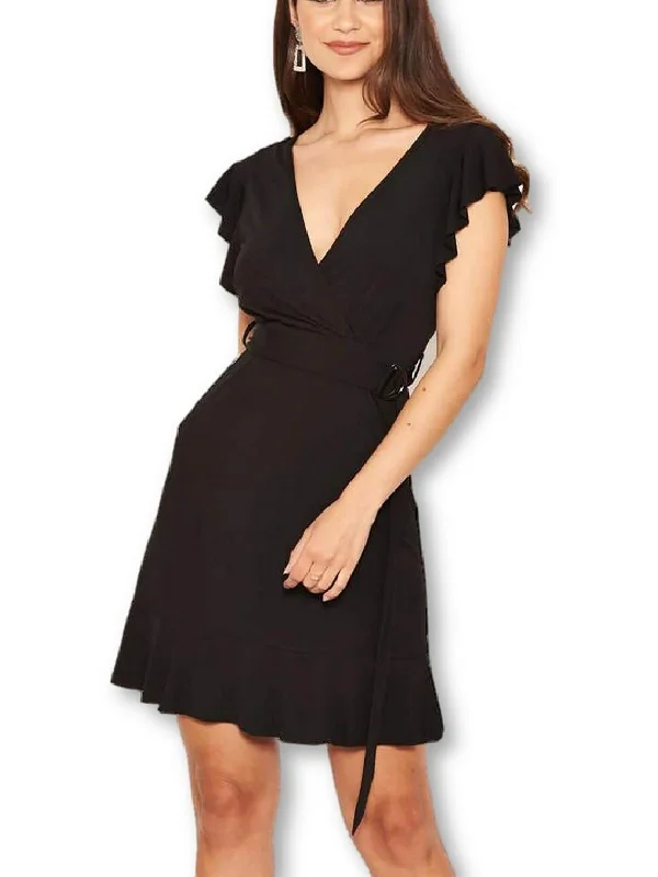 Women Apparel Womens Mini Party Fit & Flare Dress