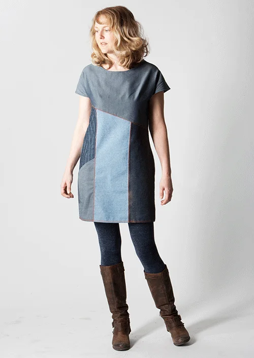 Casual Chic Clothing For Women Sew Different Essential Denim Dress