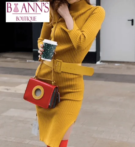 Affordable Online Boutique SANSA SWEATER DRESS