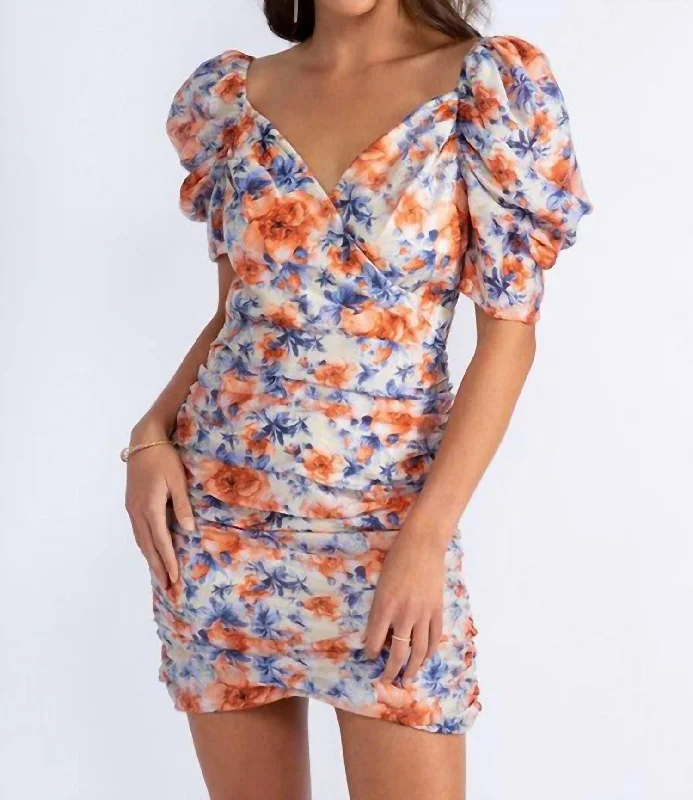 Women's Everyday Garments When Spring Arrives Dress In Multi