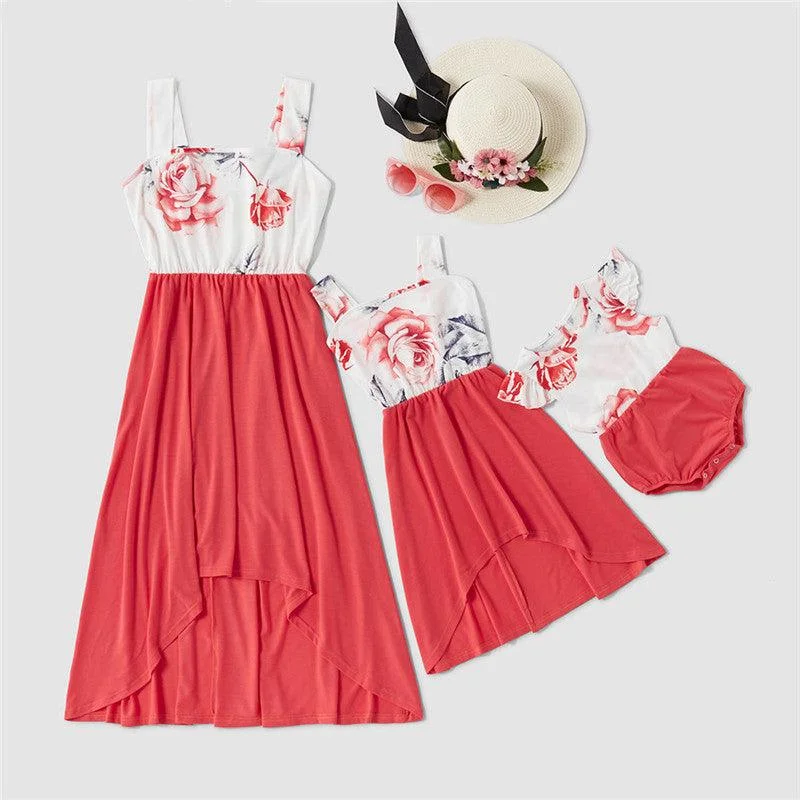 Exclusive Online Sale THE HIGH-LOW GARDEN ~ MOMMY & ME DRESS SET