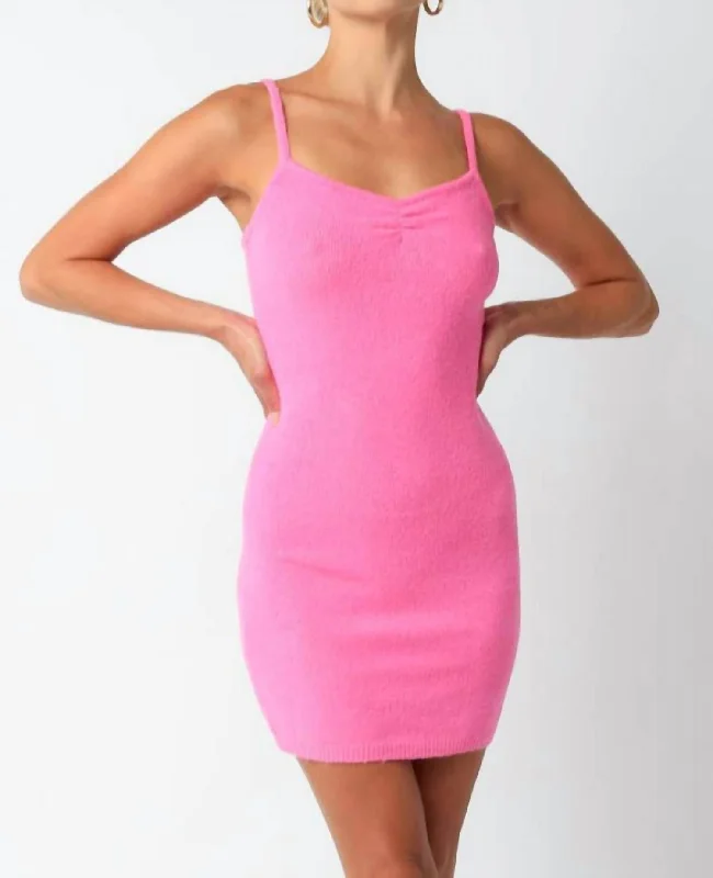 Clothing Brands The Sylvia Dress In Pink