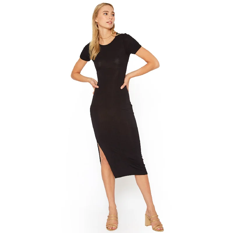 Affordable Women's Clothing Sale Online Women's Slit Back Long Dress