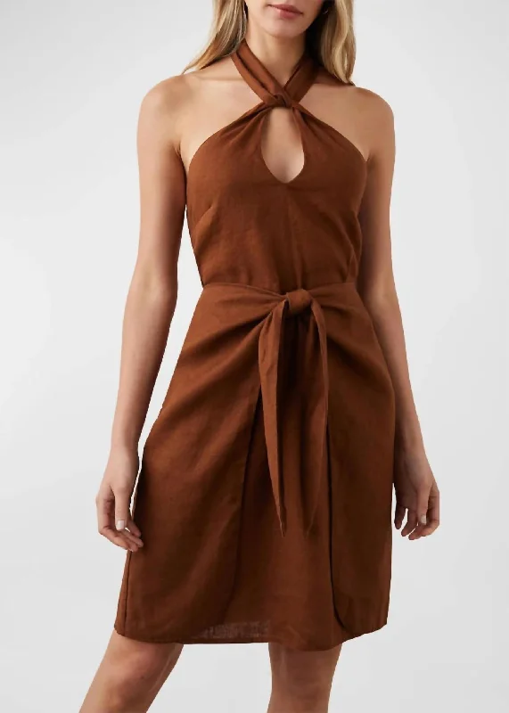 Women's Online Clothing Boutique Tanya Dress In Cacao