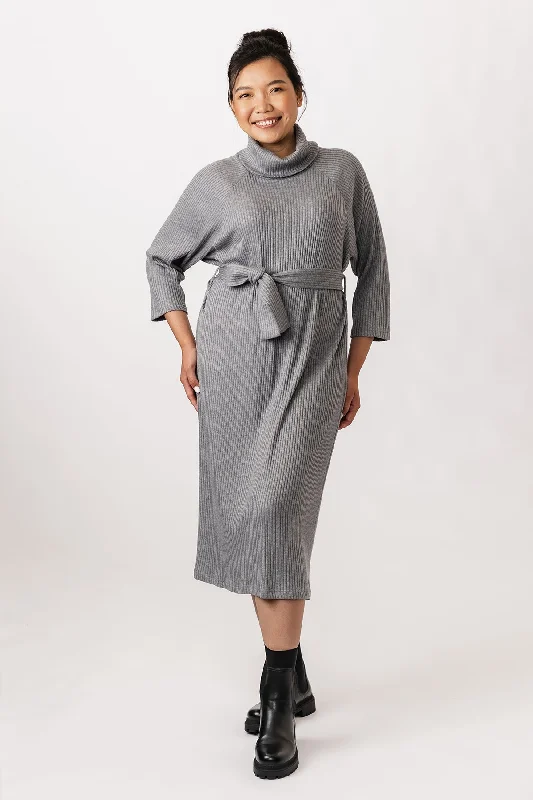 Women's Stylish Casual Garments Named Salla Sweater Dress