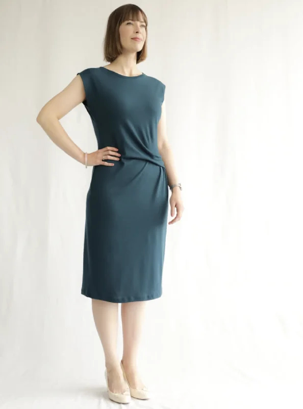 Women's Vintage Clothes Style Arc Corina Knit Dress