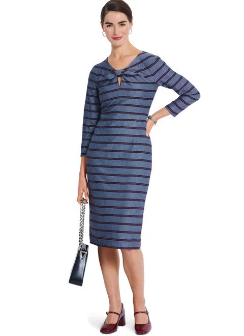 Women's Plus-Size Garments Burda Dress 5861