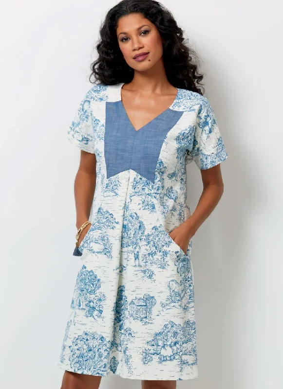 Edgy Fashion Butterick Dress B6567