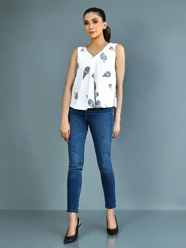 Trendy Styles Printed Top
