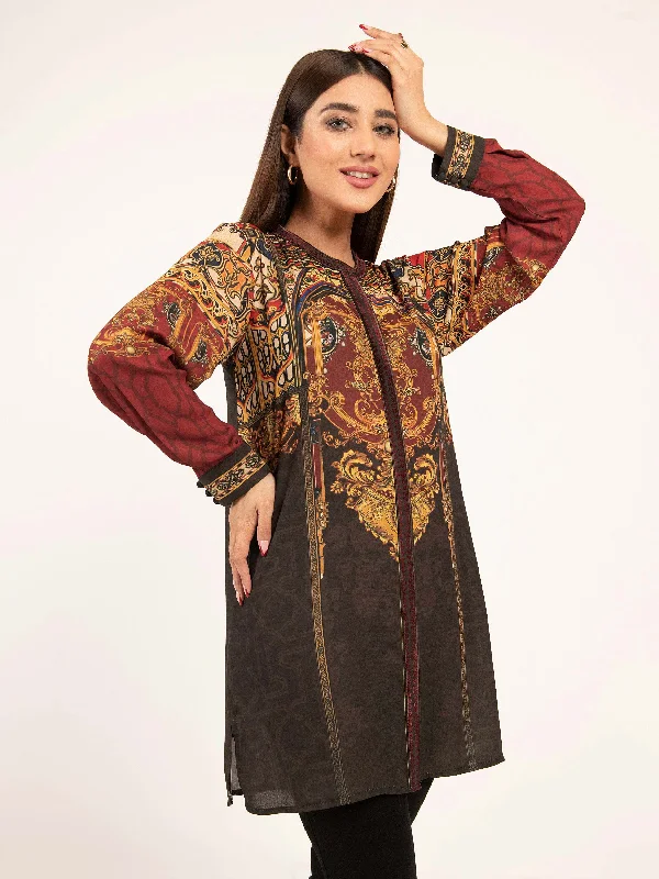 Chic Wardrobe Essentials Printed Top