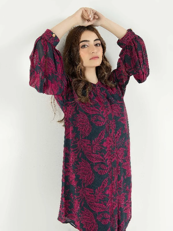 Everyday Fashion Printed Chiffon Top