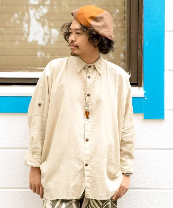 Clearance Sale Nepali Cotton Dolman Sleeve Shirt