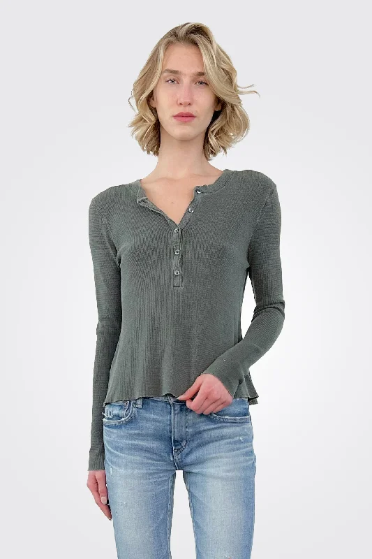 Limited Time Deal Jude Henley Thermal - Olive