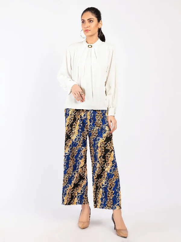 Sophisticated Style Pleated Top