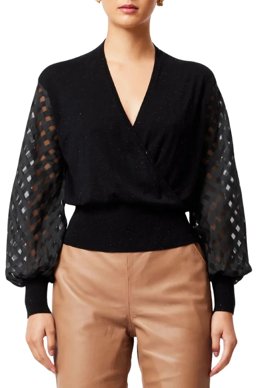 Evening Elegance LYRA WRAP TOP - OW11703