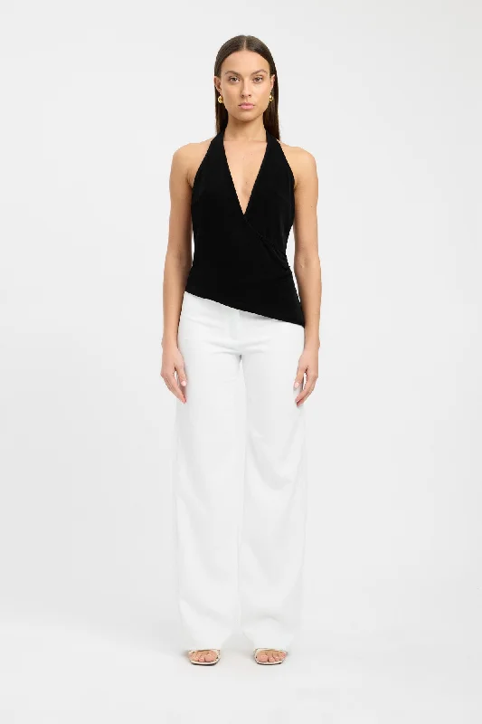 Sporty Streetwear Dianna Drape Top