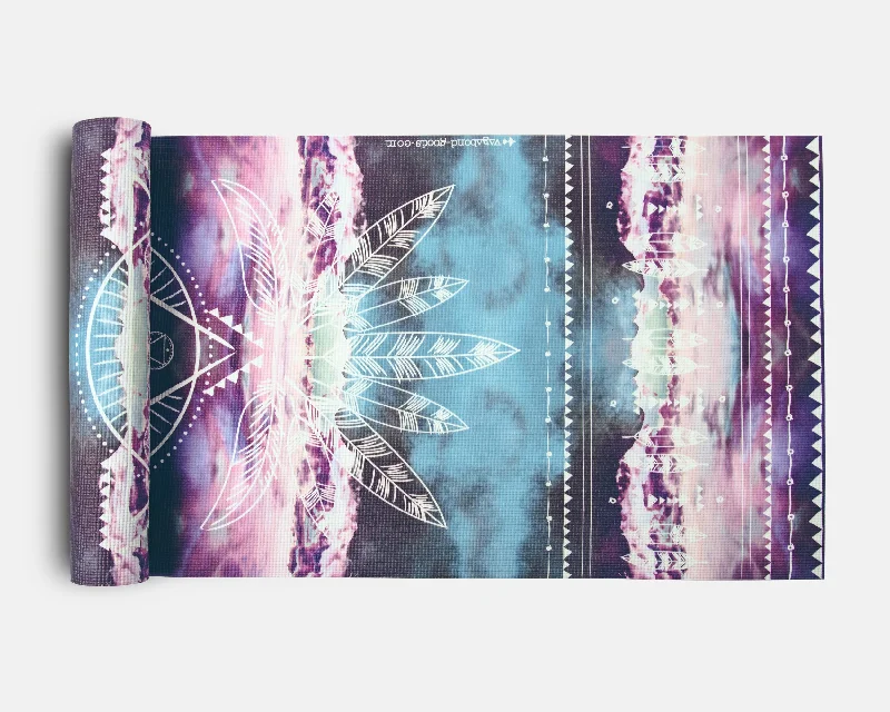 Move With Confidence, Save With Ease Yoga Mat - Believer Print