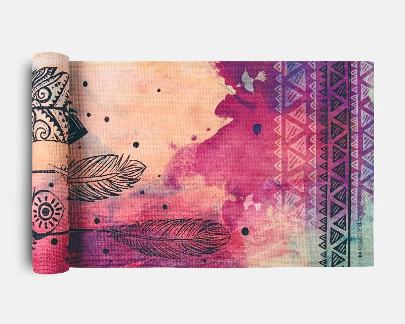Save Big On The Best Yoga Accessories Yoga Mat - Dream Weaver Print