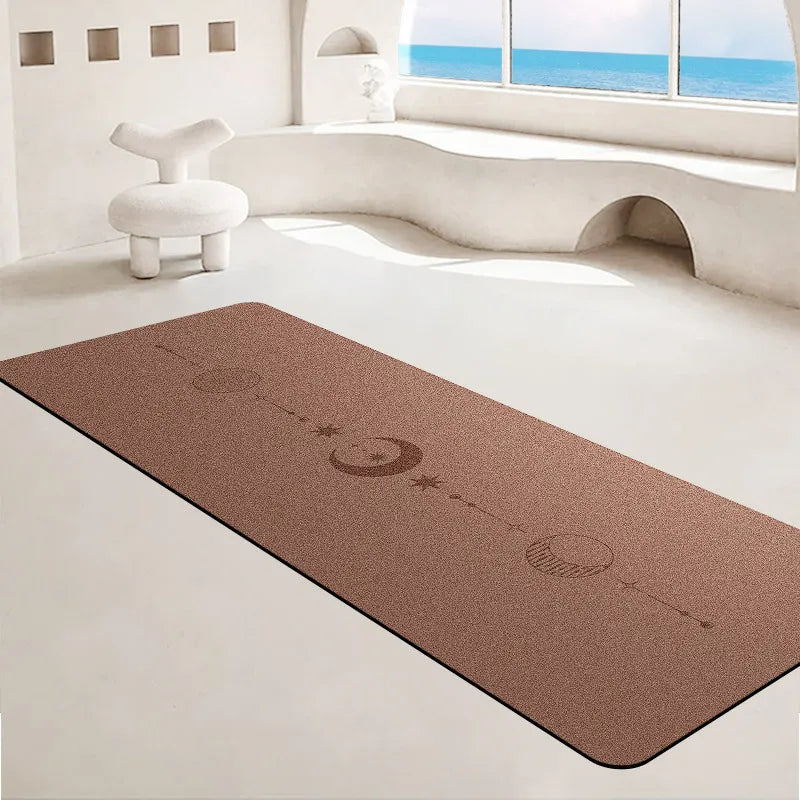 Align Your Practice With Unbeatable Deals Moon Line Natural Rubber Yoga Mat