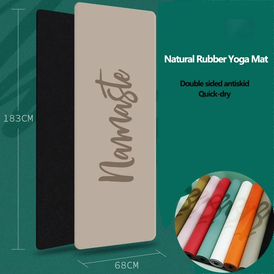Essential Yoga Accessories Now At Special Discounts Namaste Natural Rubber Yoga Mat