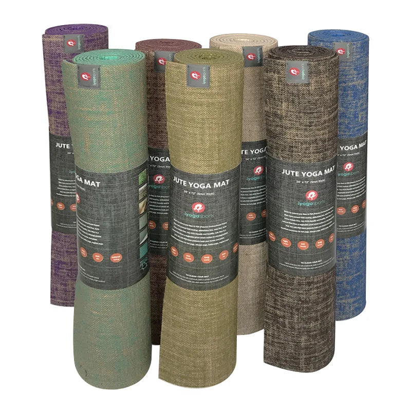 Exclusive Deals On Yoga Mats, Blocks, And Straps Natural Jute Yoga Mats