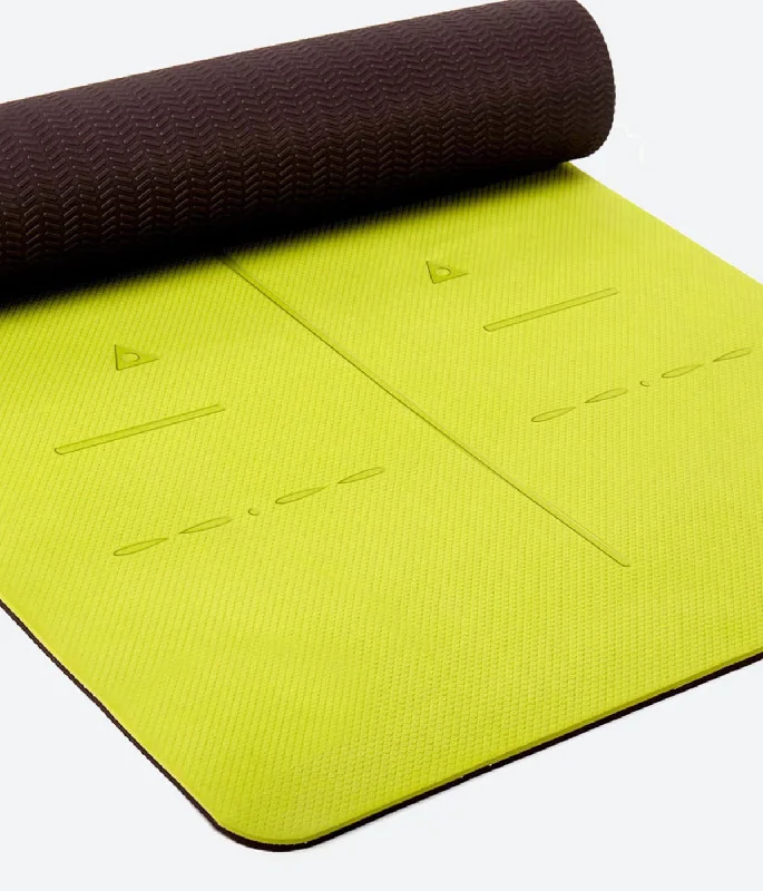 Find Balance With Discounted Yoga Essentials Heathyoga TPE Body Alignment System Yoga Mat - Grass Green Find Balance With Discounted Yoga Essentials Heathyoga TPE Body Alignment System Yoga Mat - Grass Green