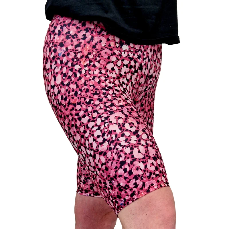 Namaste And Save On Yoga Apparel 24/7 Biker Shorts - Wild Cat