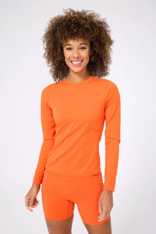 Yoga Wear That Moves With You At Lower Prices Action Corset Long Sleeve Top in Hazard Yoga Wear That Moves With You At Lower Prices Action Corset Long Sleeve Top in Hazard