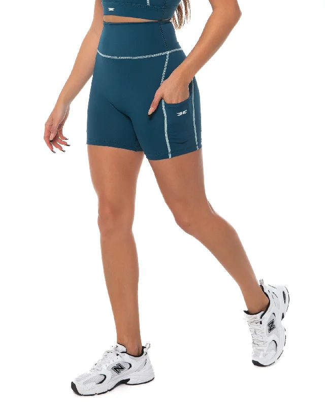Your Yoga Essentials, Now At Lower Prices Activ Ascend Shorts - Deep Marine