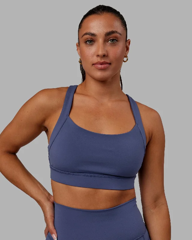Your Go-To Yoga Outfits Now More Affordable Advance Sports Bra - Future Dusk