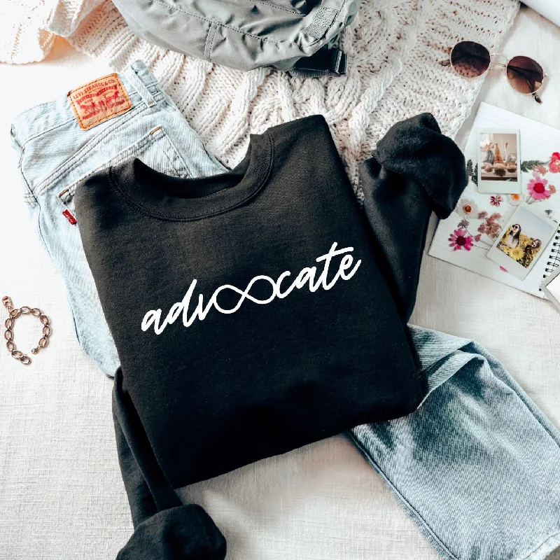 Stretch Your Limits, Not Your Wallet Advocate • Black Pullover