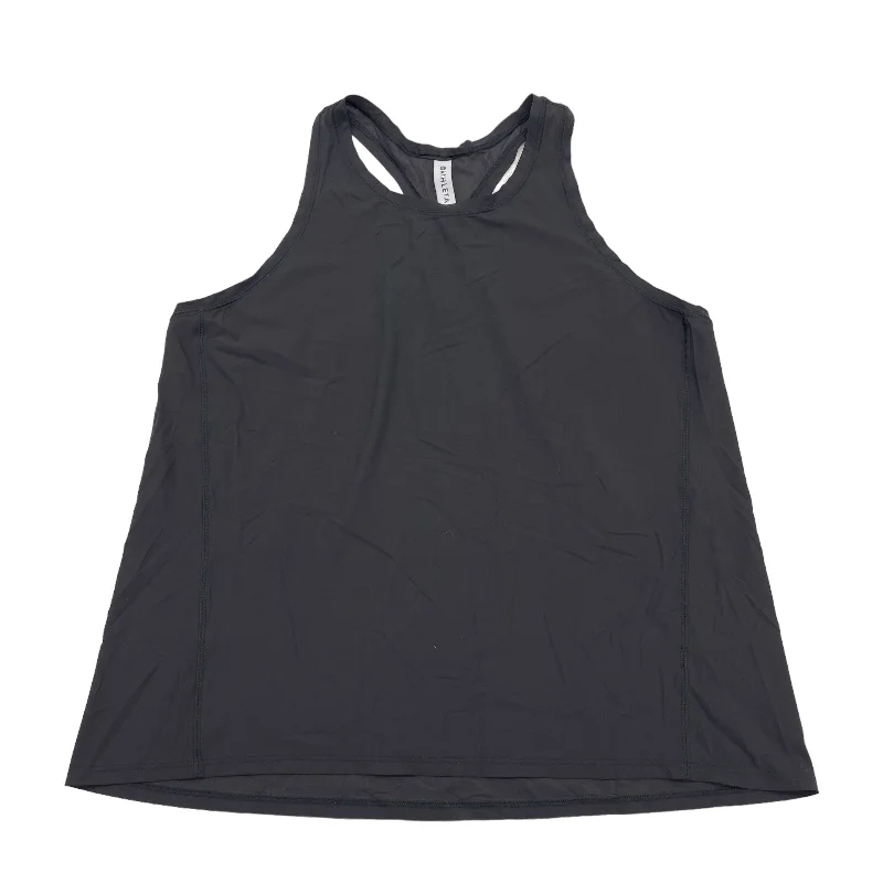 BLACK ATHLETIC TANK TOP by ATHLETA Size:L