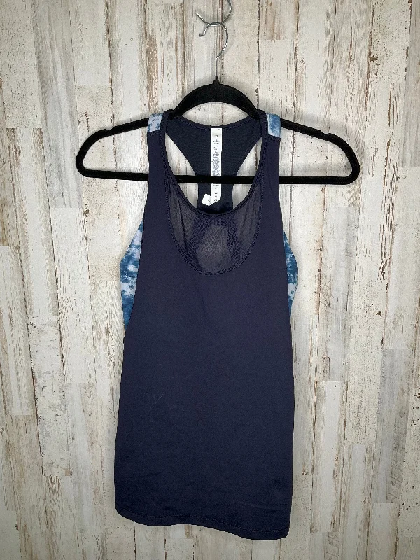 Blue & White Athletic Tank Top Lululemon, Size 12