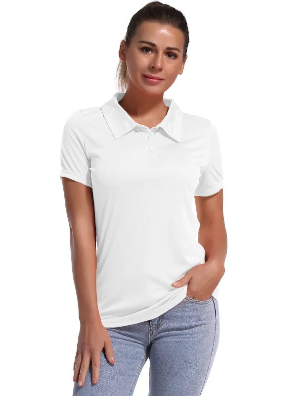 Performance Yoga Wear Now At Exclusive Discounts Short Sleeve Slim Fit Polo Shirt white Performance Yoga Wear Now At Exclusive Discounts Short Sleeve Slim Fit Polo Shirt white