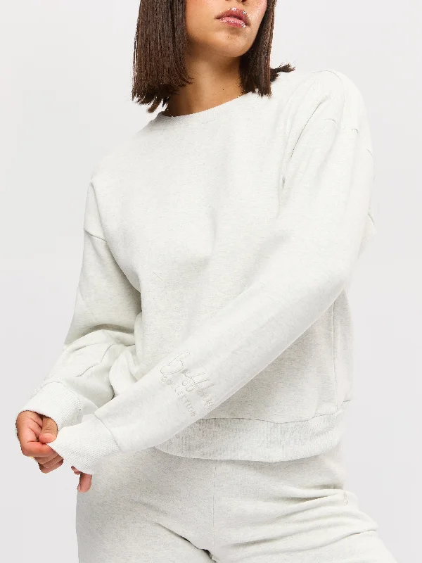 The Yoga Wear Sale You’Ve Been Waiting For Cloud Crew Pullover - Heather Grey