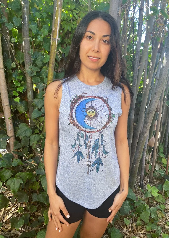 From Warm-Ups To Cooldowns, Shop And Save Dream Catcher Linen Boyfriend Tee