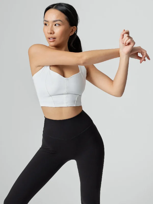 Limited-Time Savings On Yoga Leggings And Tops Covet Crop - White