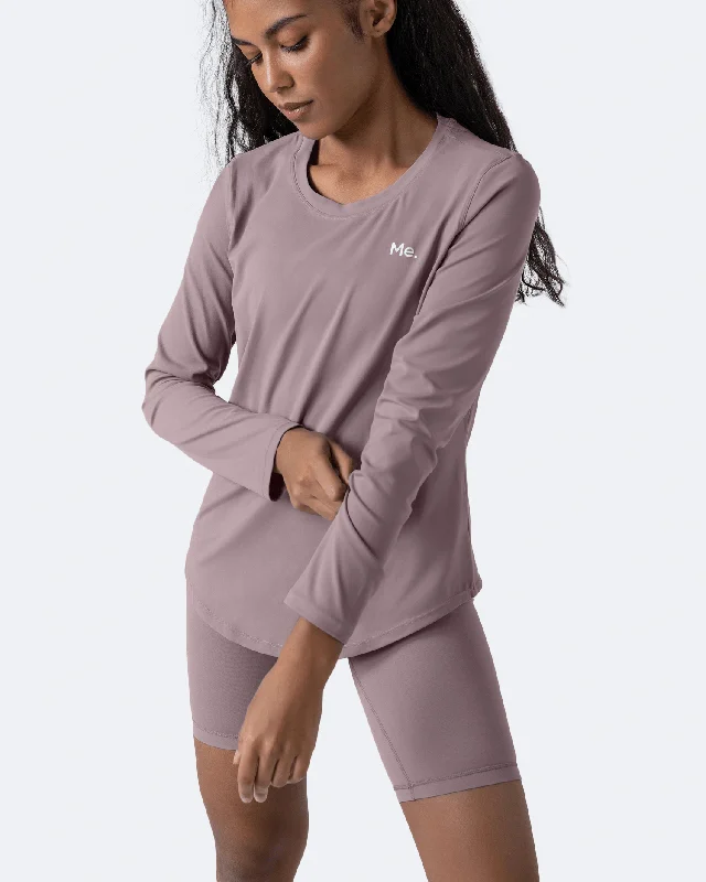 Your Yoga Wardrobe, Upgraded For Less Dusty Pink Long Sleeve