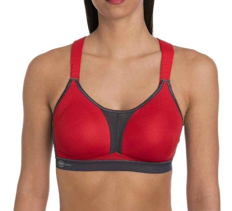 Limited-Stock Sale On Yoga Tops And Leggings Dynamix Star Maximum Support Sport Bra In Red Limited-Stock Sale On Yoga Tops And Leggings Dynamix Star Maximum Support Sport Bra In Red