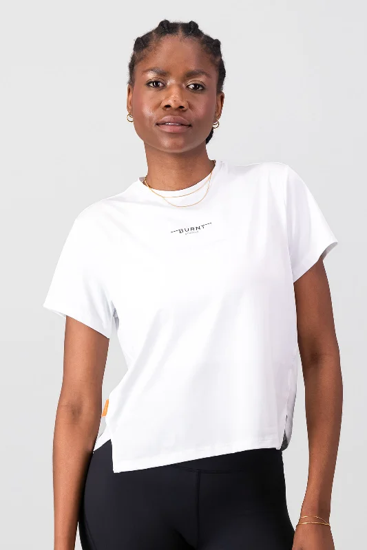 Yoga Wear That Moves With You At Lower Prices Essential Movement Tee - White